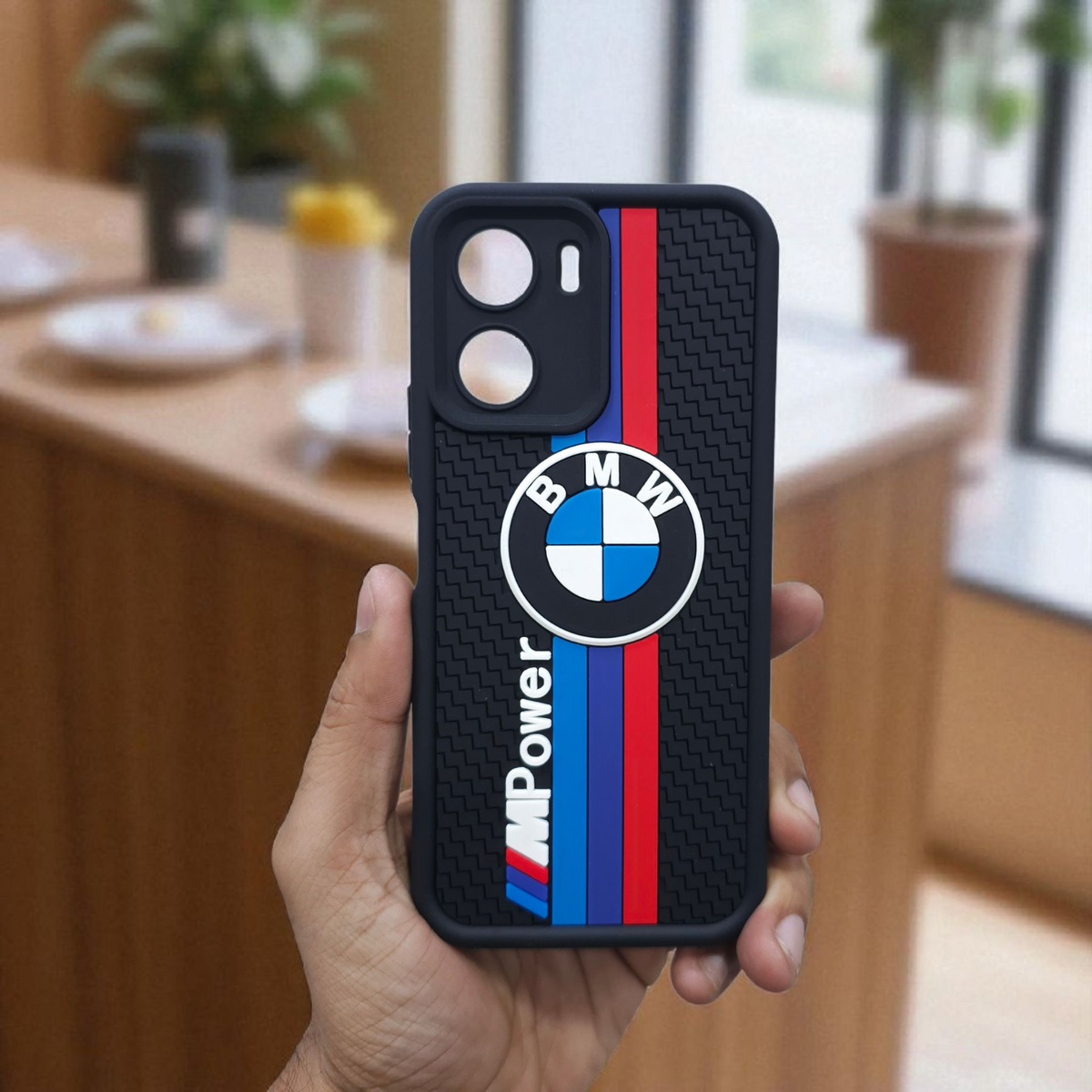 Vivo Y16 5G BMW Soft Silicone Cute 3D Cartoon Back Cover Case - BMW
