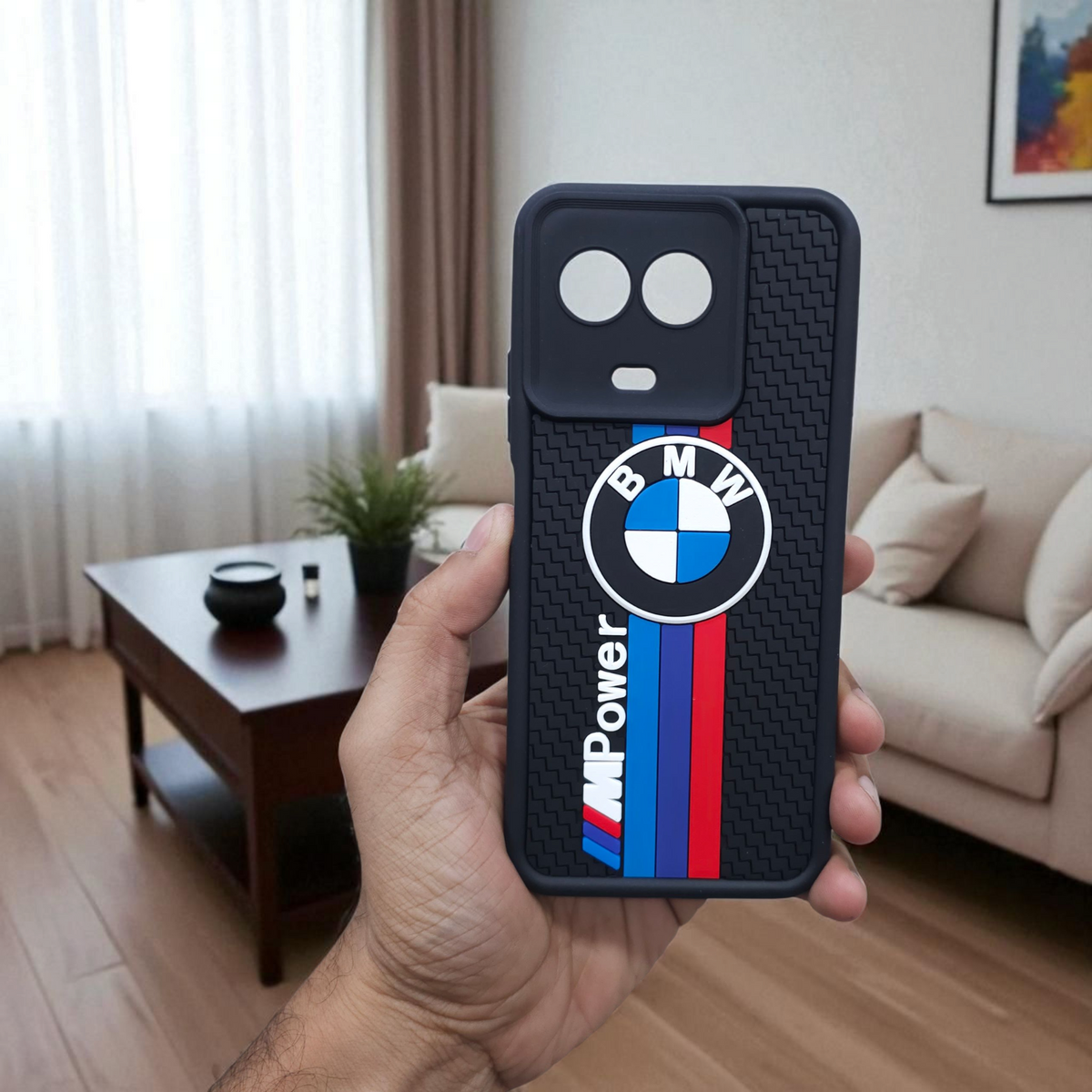 Realme 11 / 11x 5G BMW Soft Silicone Cute 3D Cartoon Back Cover Case - BMW