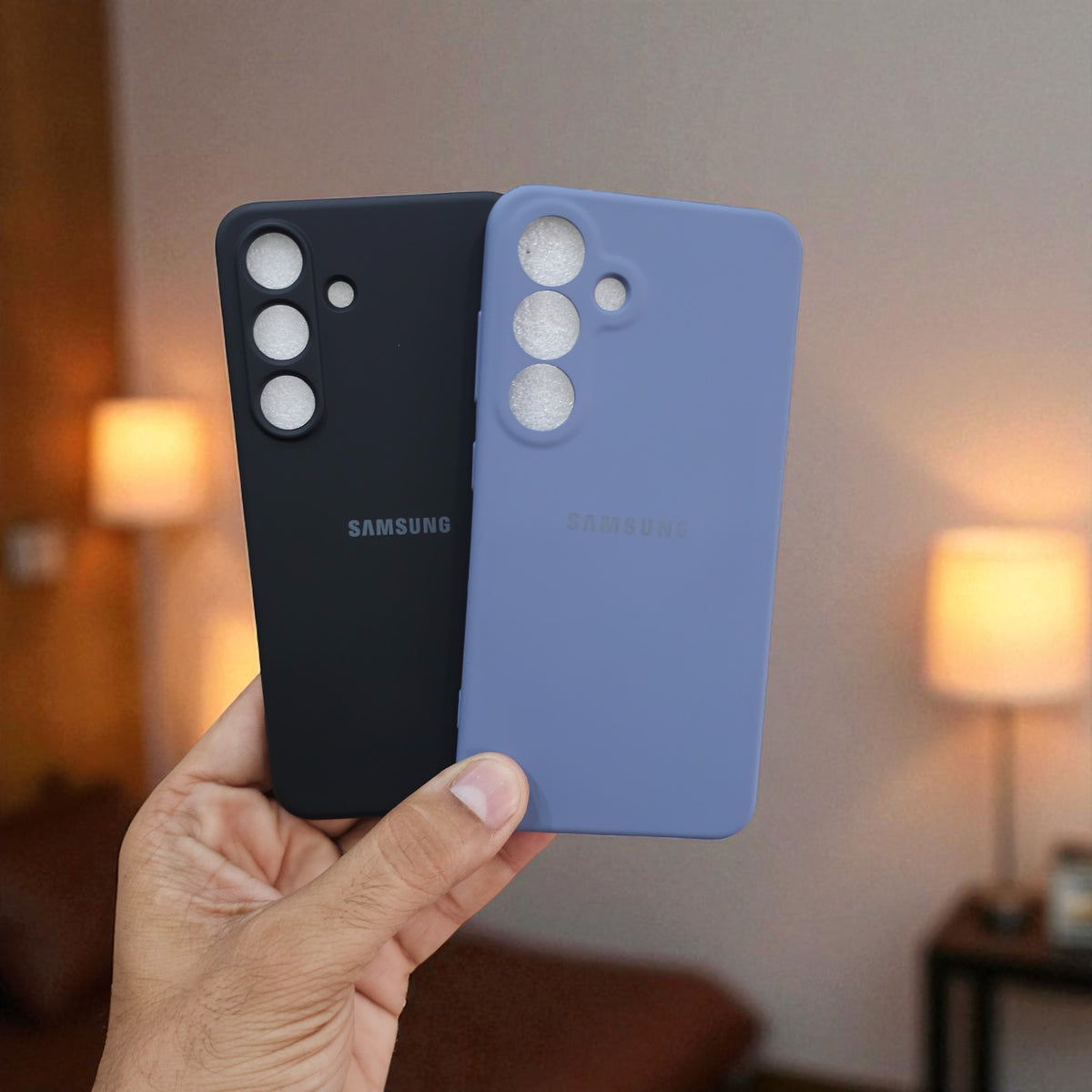 (Pack of 2) Silicone Case Cover for Samsung S25 5G - Combo 3