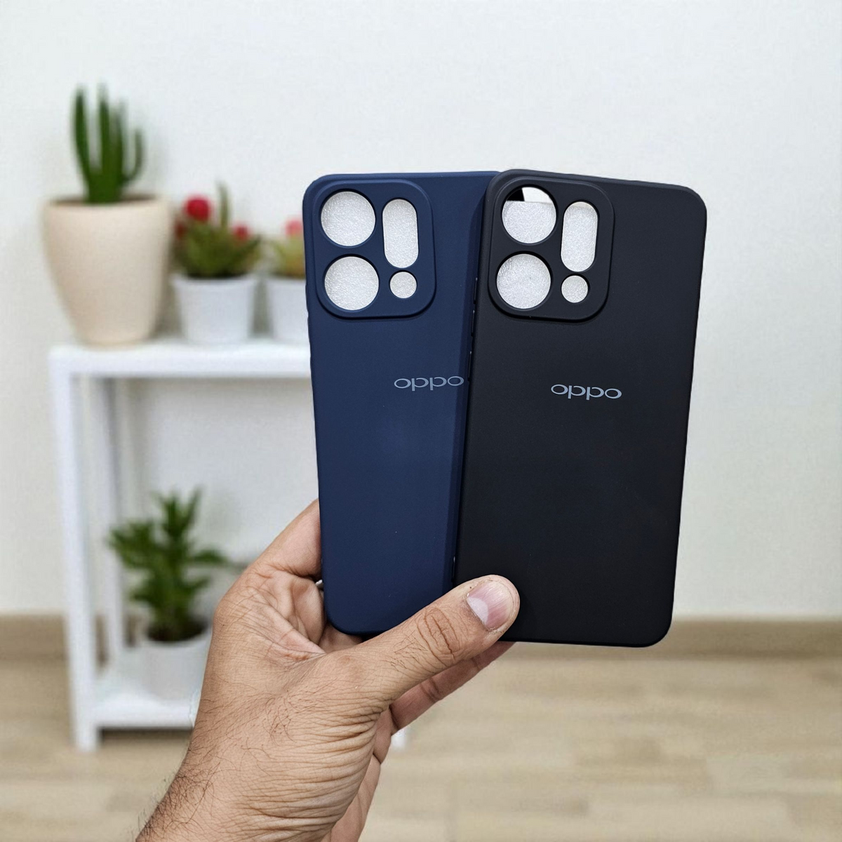 (Pack of 2) Oppo Reno 14 Pro 5G Silicone Case Cover - Combo 3