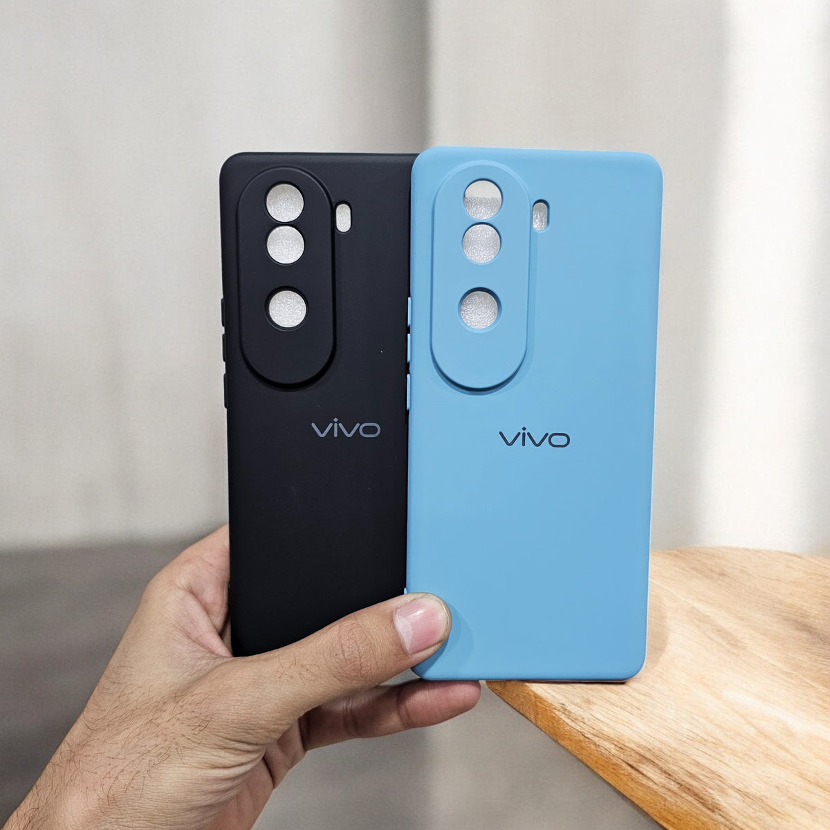 (Pack of 2) Vivo V40e / iQOO Z9s 5G Silicone Case Cover - Pattern 3