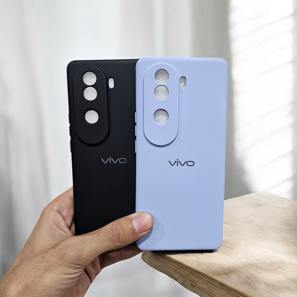 (Pack of 2) Vivo V40e / iQOO Z9s 5G Silicone Case Cover - Pattern 4