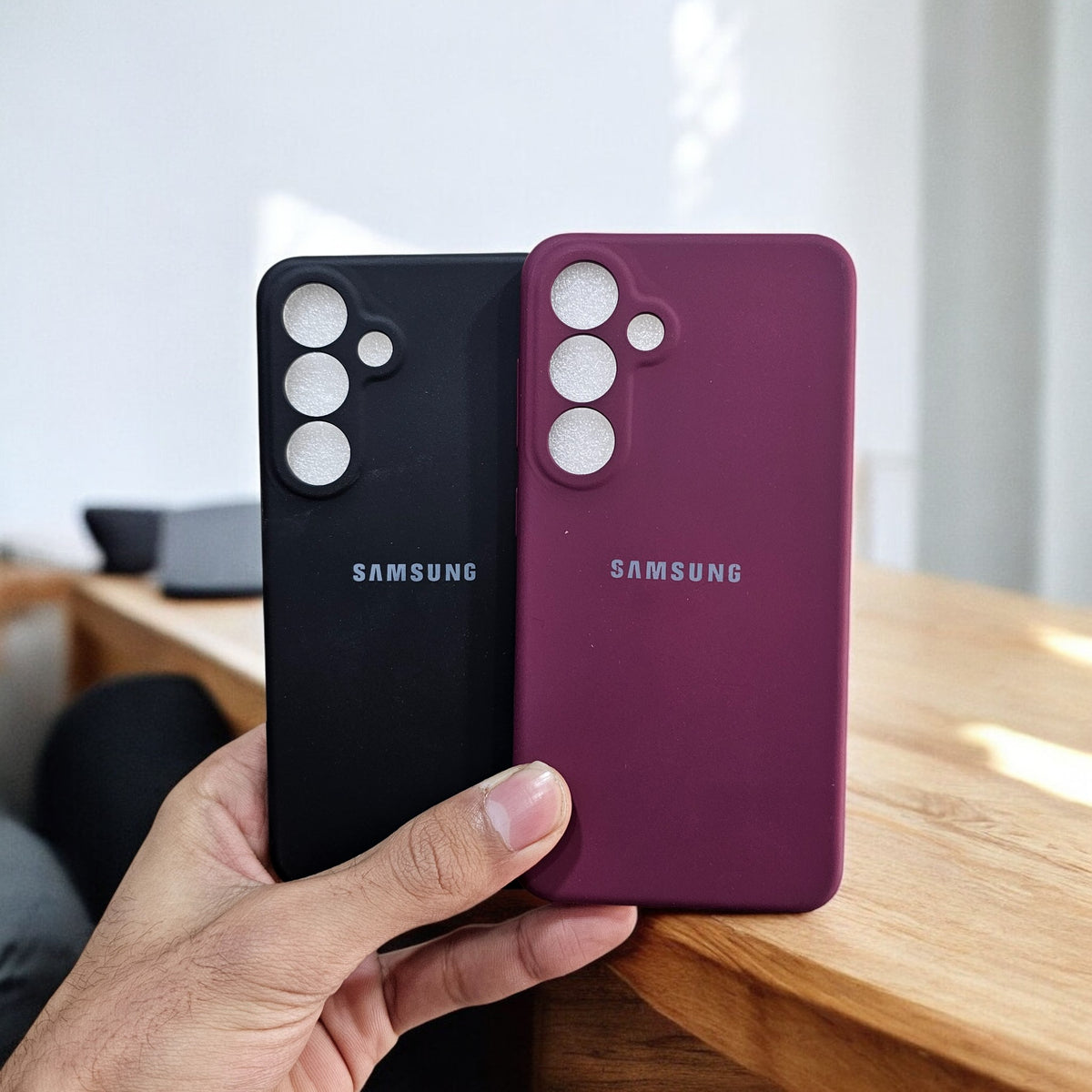 (Pack of 2) Samsung S24 5G Silicone Case Cover - Combo 10