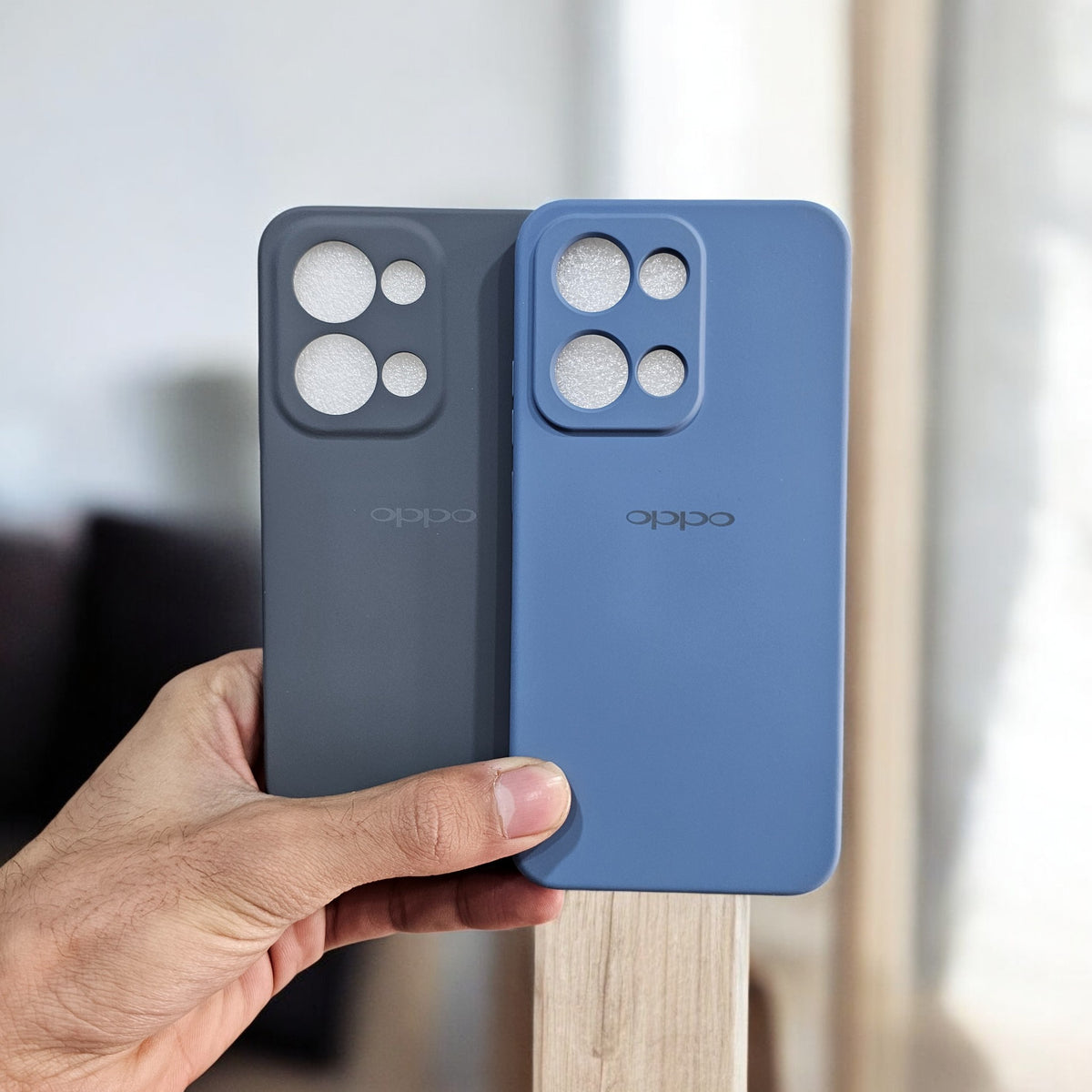 (Pack of 2) Oppo Reno 13 5G Silicone Case Cover - Combo 10