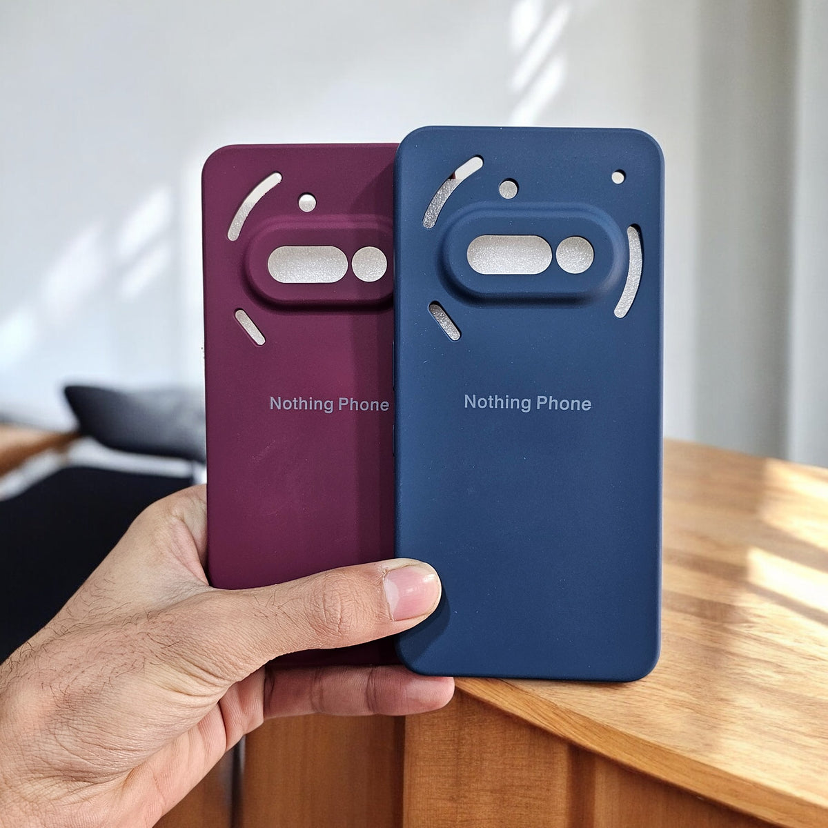 (Pack of 2) Nothing Phone 3A 5G Silicone Case Cover - Combo 11