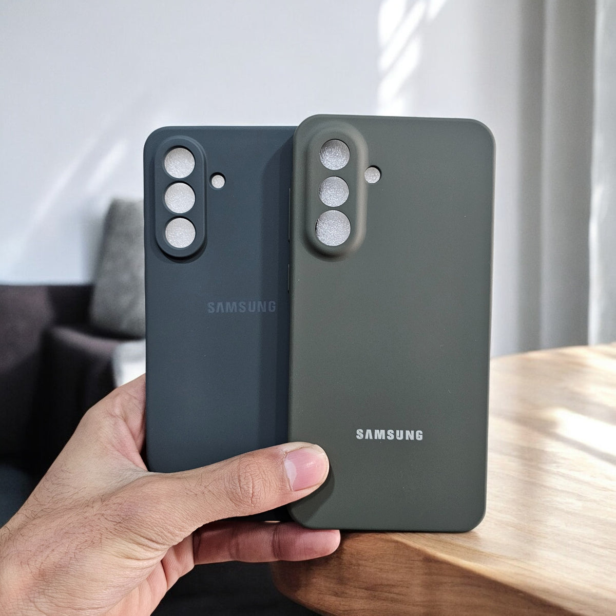 (Pack of 2) Samsung A36 5G Silicone Case Cover - Combo 11