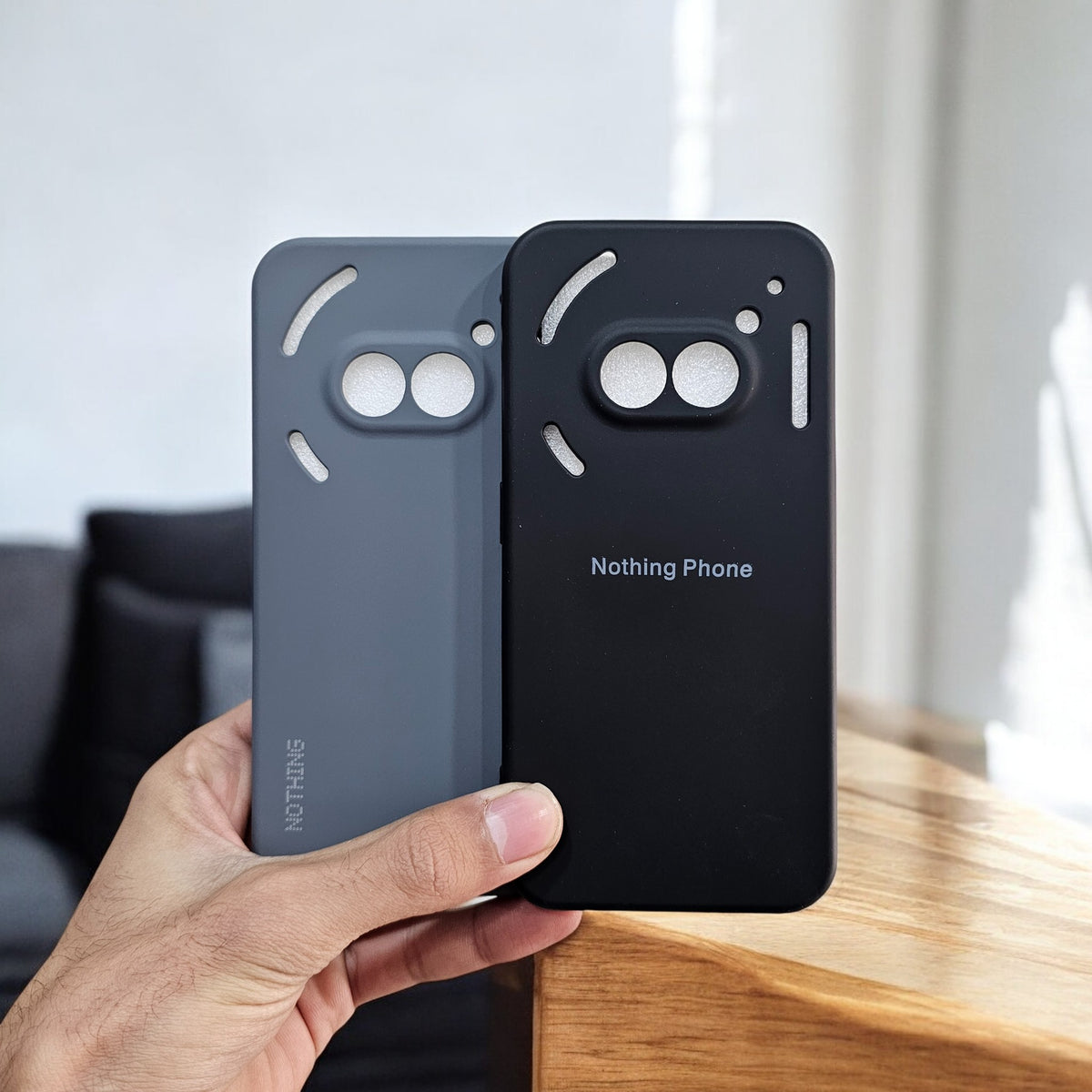 (Pack of 2) Nothing Phone 2A 5G Silicone Case Cover - Combo 10