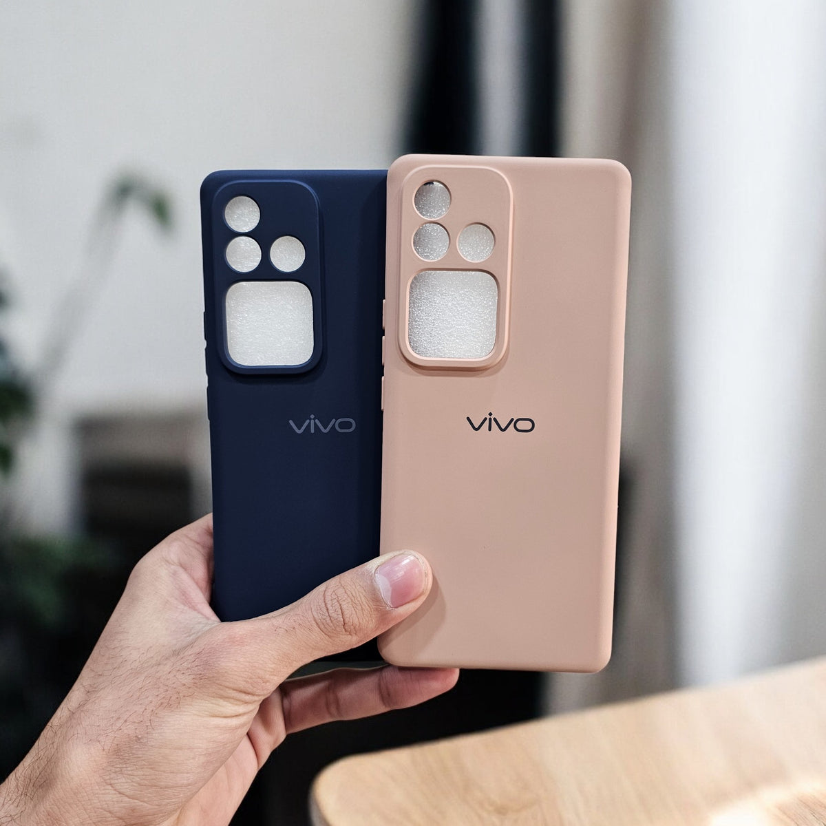 (Pack of 2) Silicone Case Cover for Vivo V30/V30 Pro 5G - Combo 5