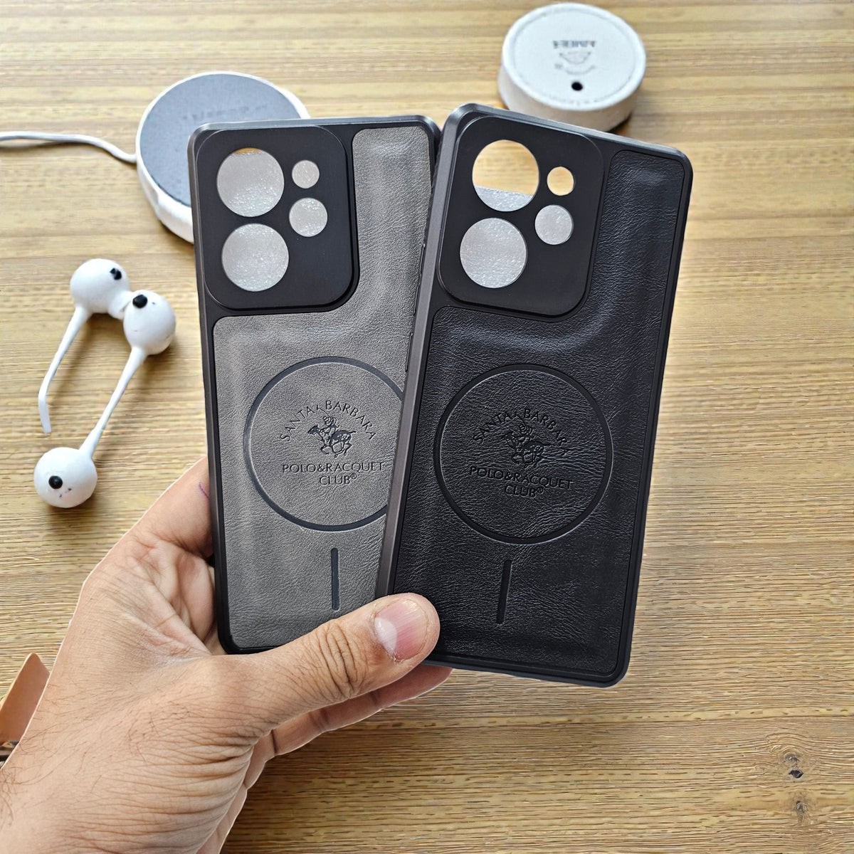 (Pack of 2)Realme P4 Power 5g Soft Polo MagSafe Design Slim Back Case - Combo 1