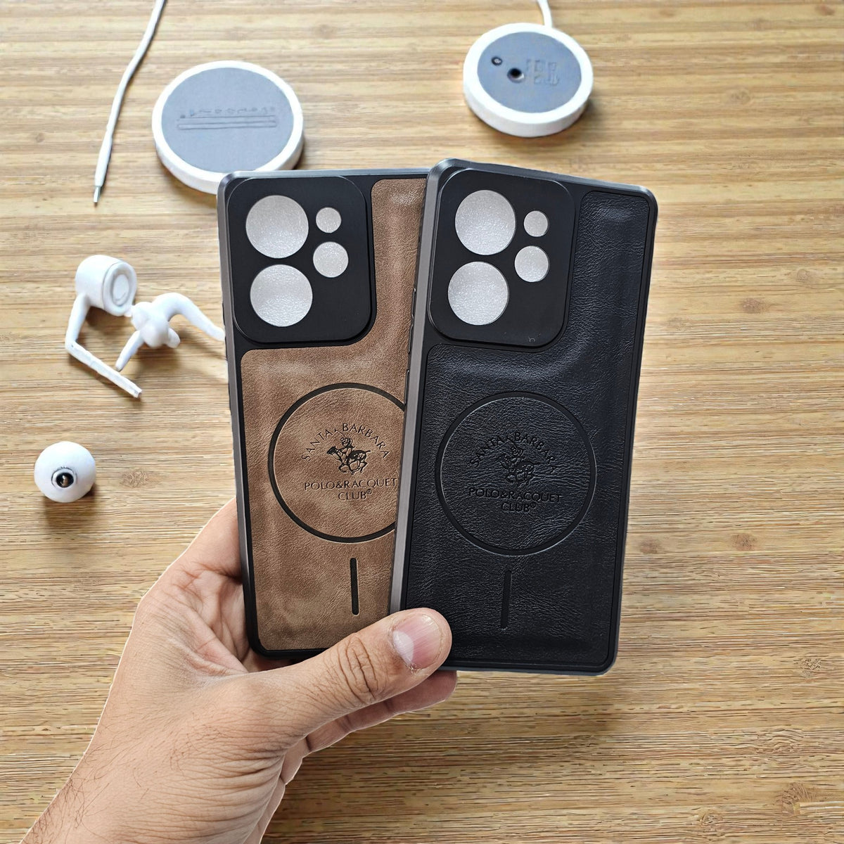 (Pack of 2)Realme P4 Power 5g Soft Polo MagSafe Design Slim Back Case - Combo 2