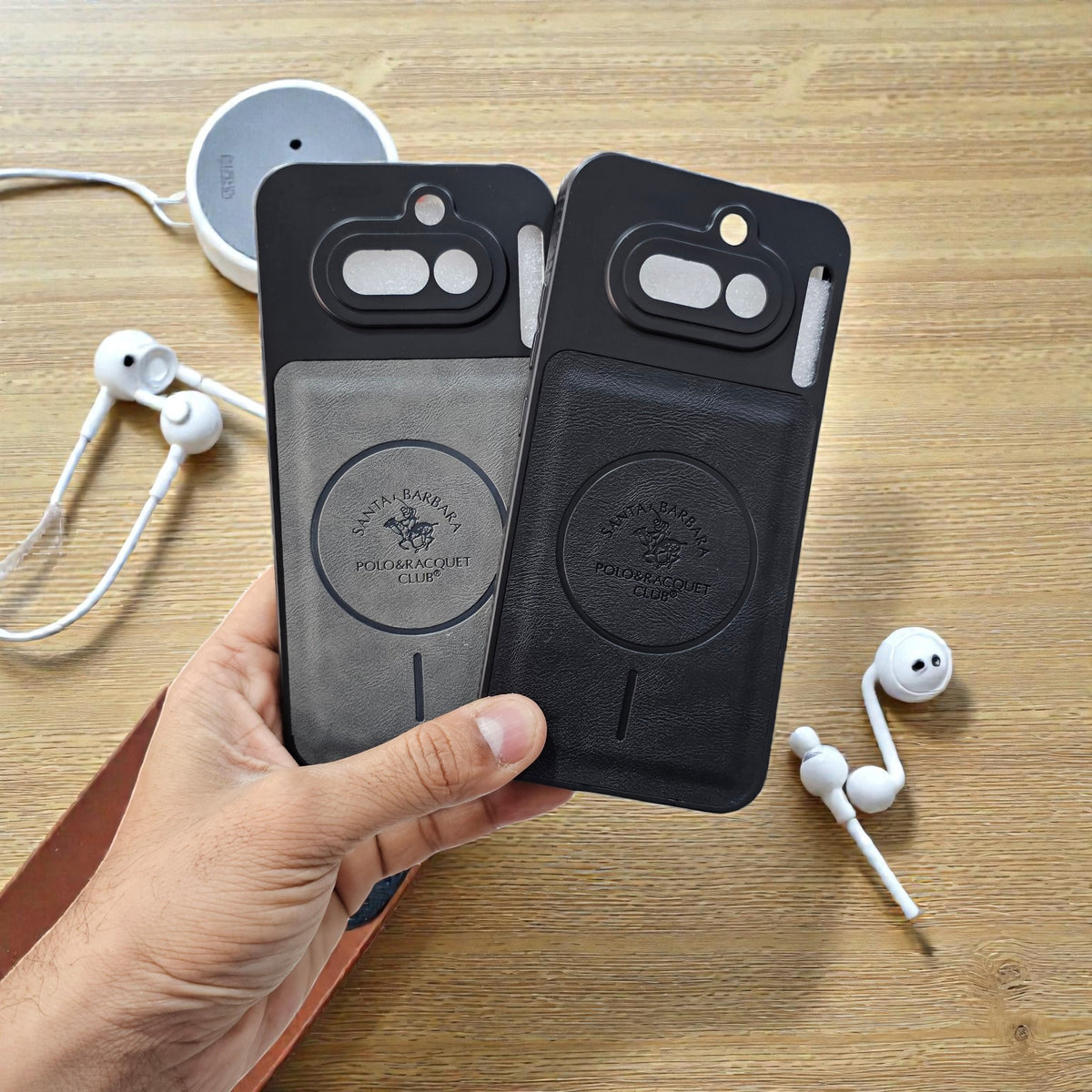 (Pack of 2)Nothing Phone 4A 5g Soft Polo MagSafe Design Slim Back Case - Combo 1