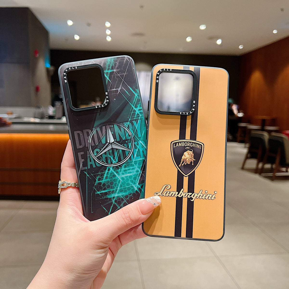 Motorola Moto EDGE 50 Pro 5G Premium Mercedes IMD Printed Back Case - Mercedes