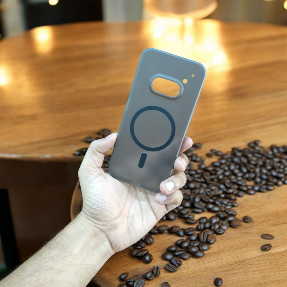 Nothing Phone 2A 5G Premium Magnetic Frosted Ultra Slim Back Case - Frosted Black
