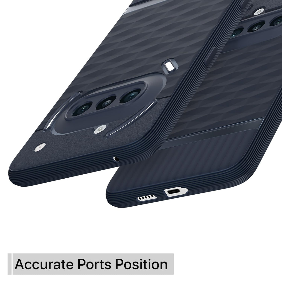 Nothing 3A 5G Soft Silicone Back Case Cover - Hexa Cube 2