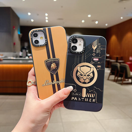 Apple iPhone 12/12 Pro Premium Lamborghini IMD Printed Back Case - Lamborghini