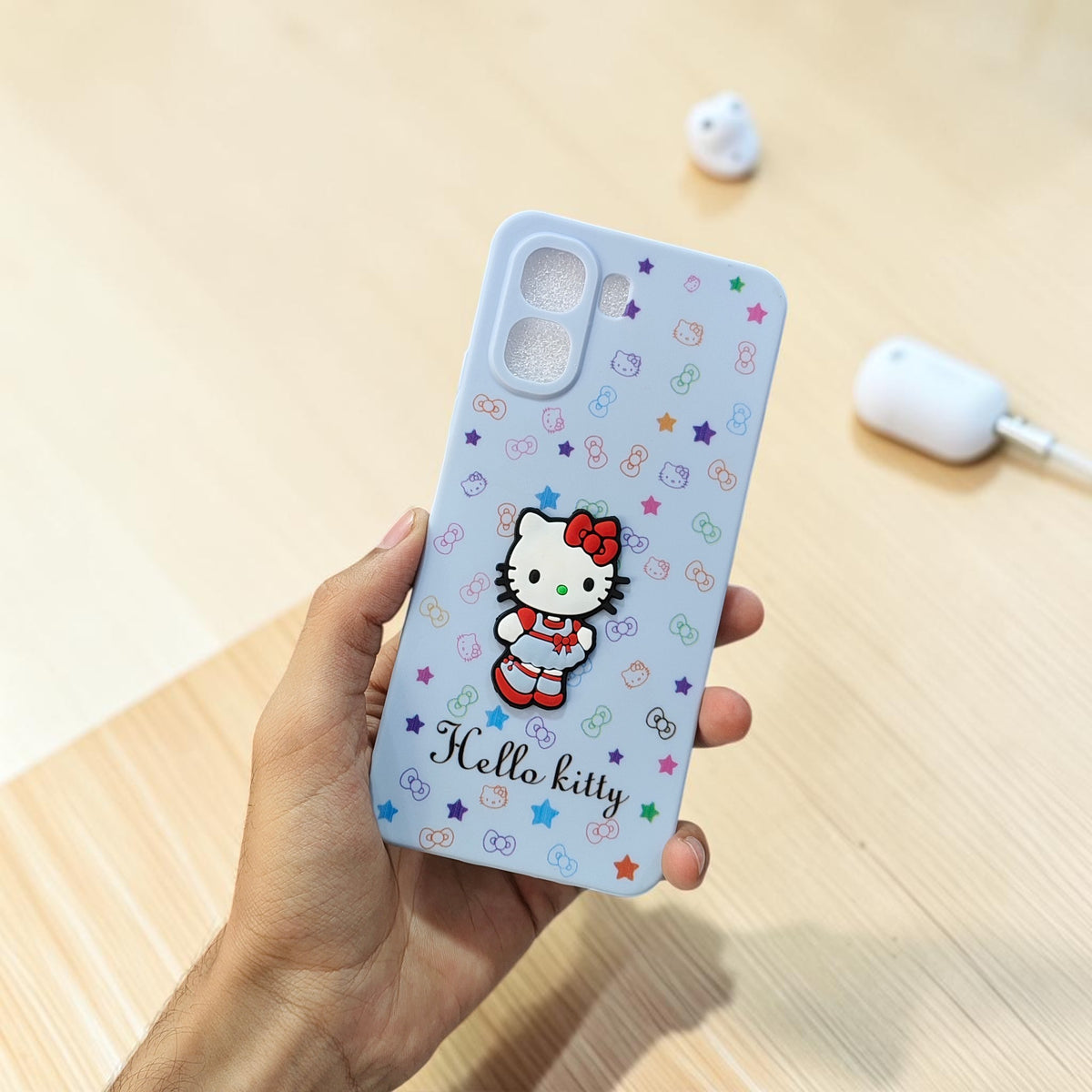 Oppo A6X 5g Premium Girlish Hello Kitty Soft Back Case - pattern 2