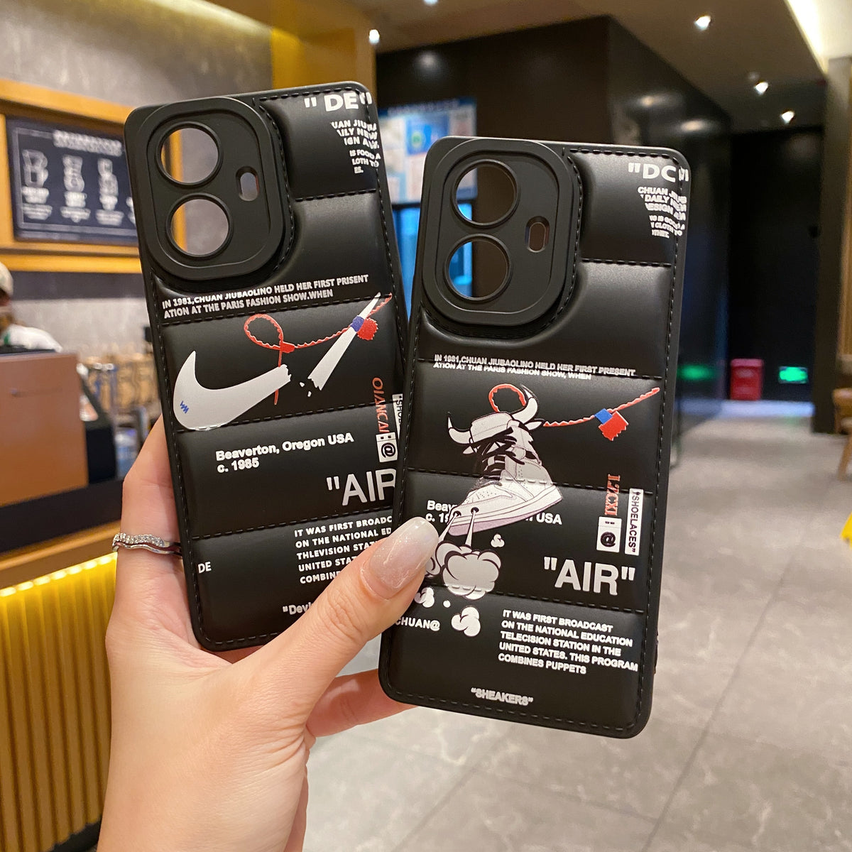 Realme 10 pro Plus 5g Matte Soft Puff Jacket Case - Combo 1