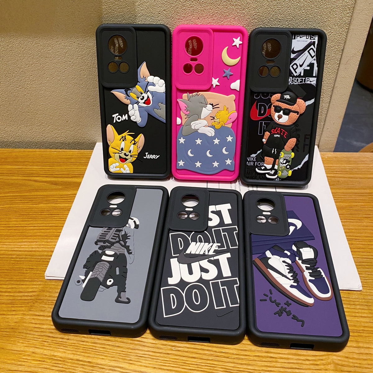 Oppo Reno 10 Pro 5G Nike Soft Silicone Cute 3D Cartoon Back Cover Case - Nike 1