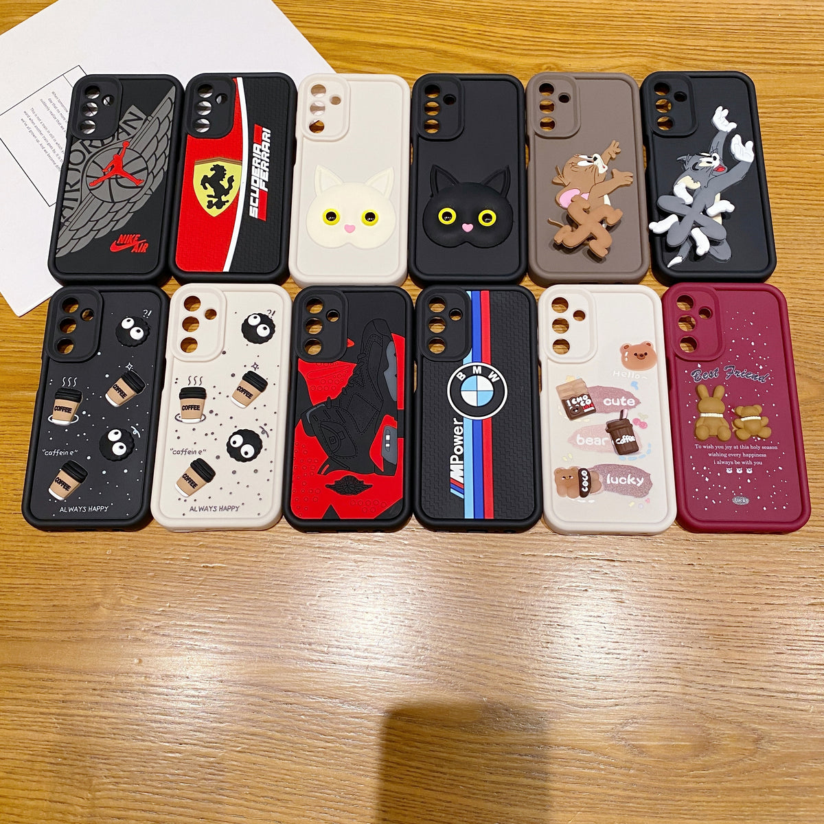 Samsung F15 5G Jordan Soft Silicone Cute 3D Cartoon Back Cover Case - Jordan 2