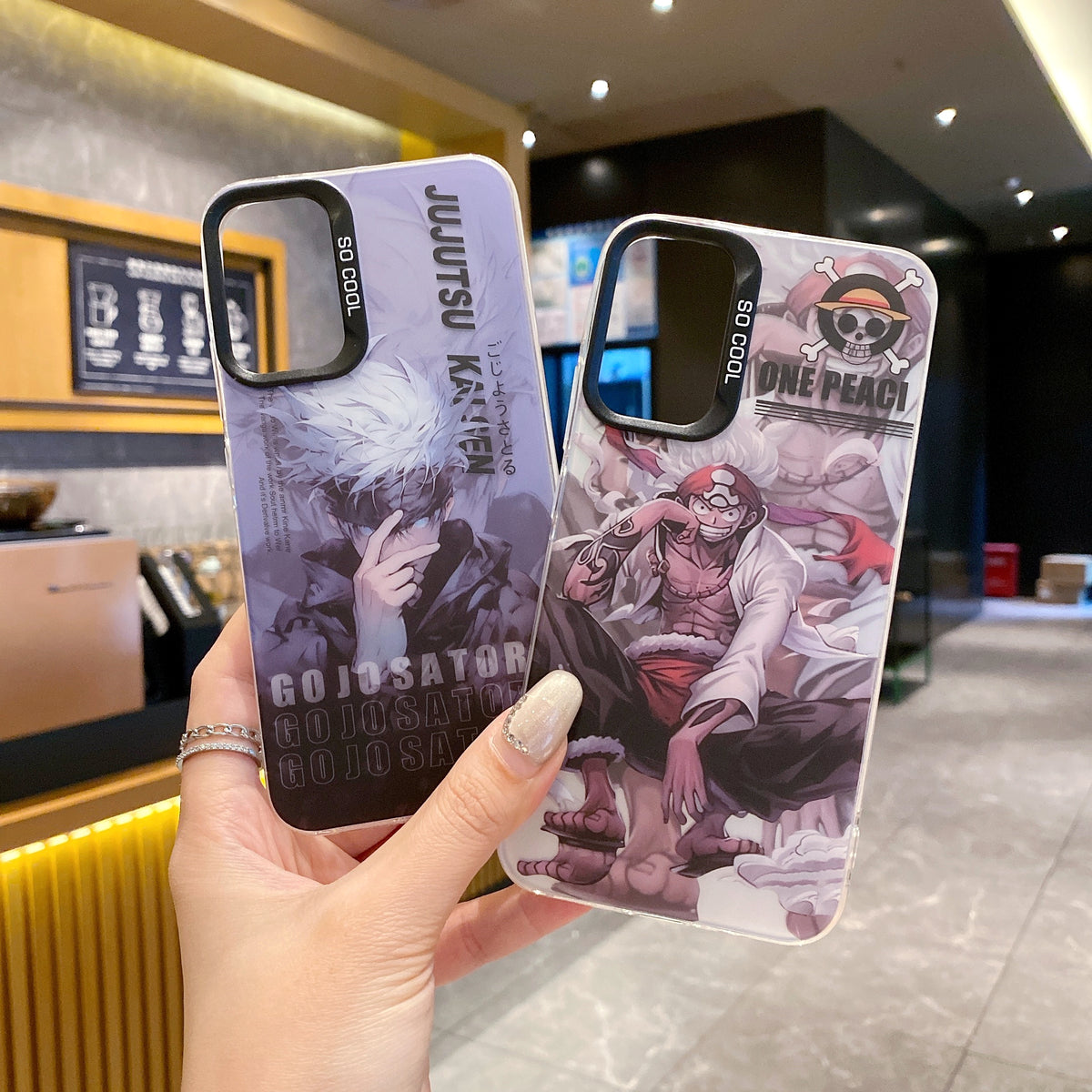 Samsung A14 5G Anime One Piece IMD Printed Back Case cover - One Piece 2