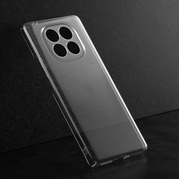 (Pack Of 2) Redmi Note 14 Pro 5g Anti-Yellow Crystal Clear Hard Back Case Cover