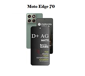 (Pack Of 1)Motorola Moto Edge 70 5g Gaming Special D+ AG Matte Tempered Glass Anti Fingerprint