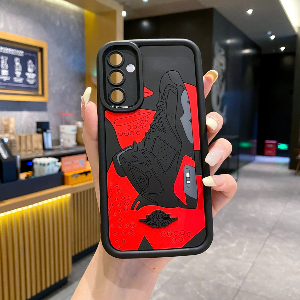 Samsung M35 5G Jordan Soft Silicone Cute 3D Cartoon Back Cover Case - Jordan 2