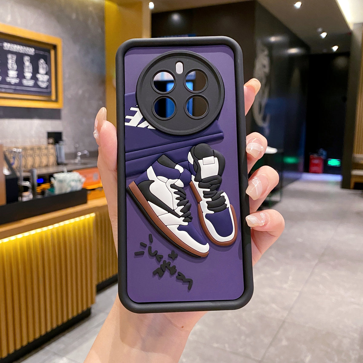 Realme P1/Narzo 70/Narzo 70 Pro 5G Nike Soft Silicone Cute 3D Cartoon Back Cover Case -Nike 2