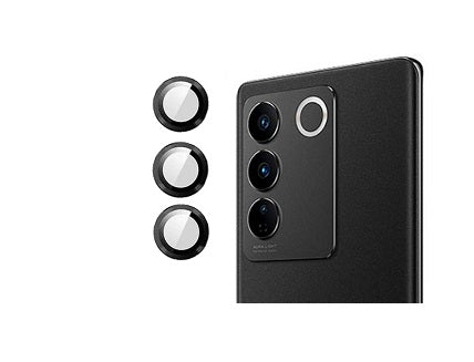 Vivo V27 5G Camera Lens Protector with Aluminum Alloy Rings