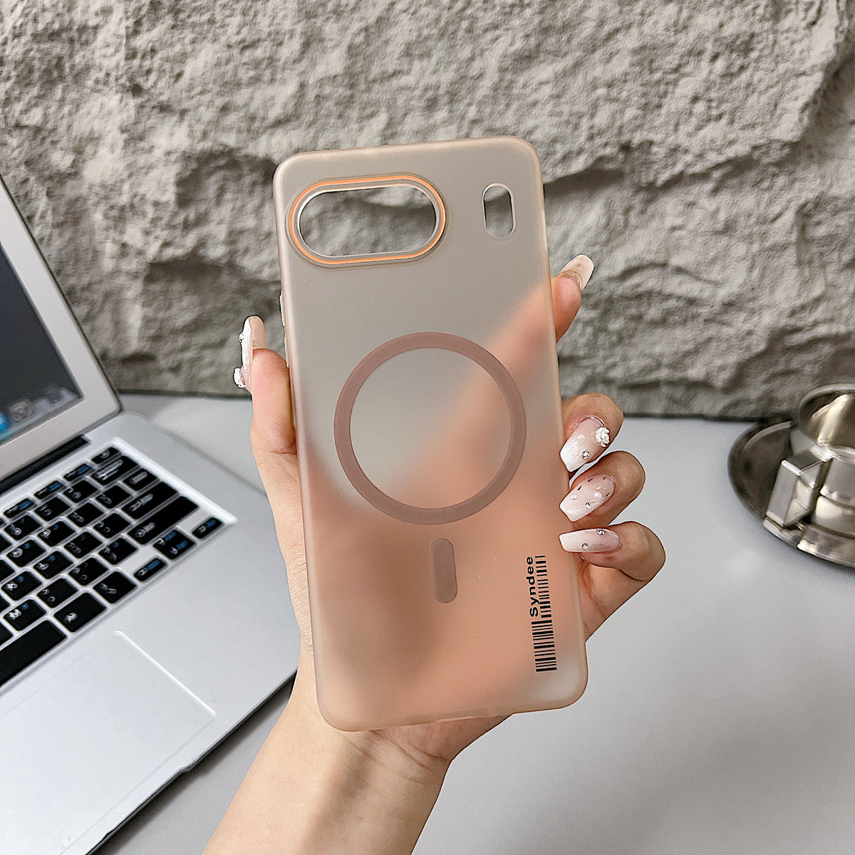 OnePlus Nord 4 5G Premium Magnetic Frosted Ultra Slim Back Case - Desert Gold