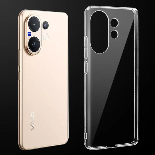(Pack Of 2) Vivo X200 Fe 5g Anti-Yellow Crystal Clear Hard Back Case Cover