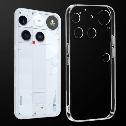 (Pack Of 2) Nothing Phone 3 5g Anti-Yellow Crystal Clear Hard Back Case Cover