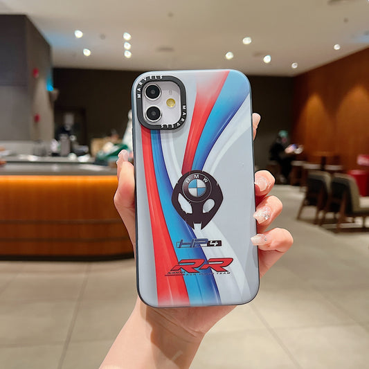 Apple iPhone 12/12 Pro Premium BMW IMD Printed Back Case - BMW