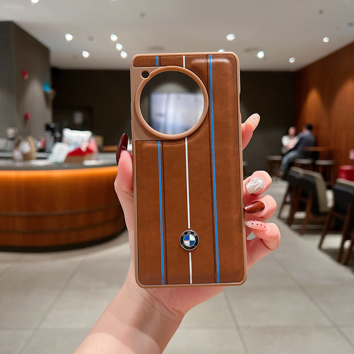 OnePlus 12r 5g Luxury Branded Leather Designer Case - BMW 1