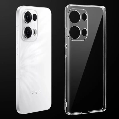 (Pack Of 2) Oppo Reno 13 Pro 5g Anti-Yellow Crystal Clear Hard Back Case Cover