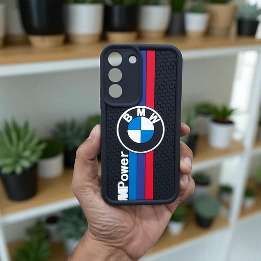 Samsung S22 5G BMW Soft Silicone Cute 3D Cartoon Back Cover Case - BMW