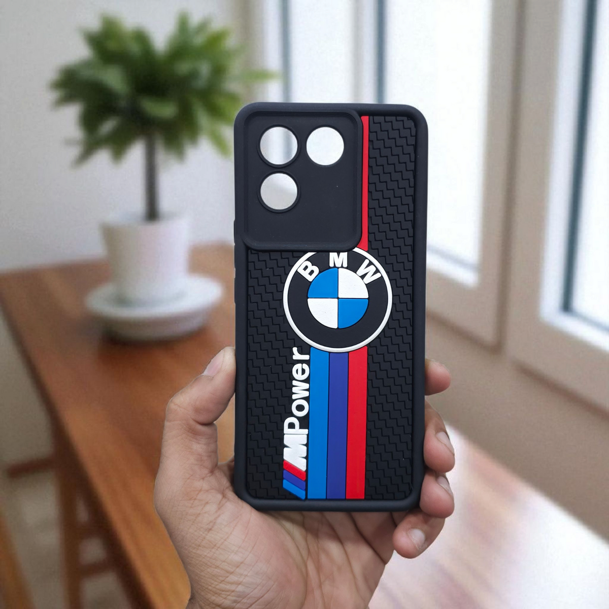 Vivo T2 Pro 5G BMW Soft Silicone Cute 3D Cartoon Back Cover Case - BMW
