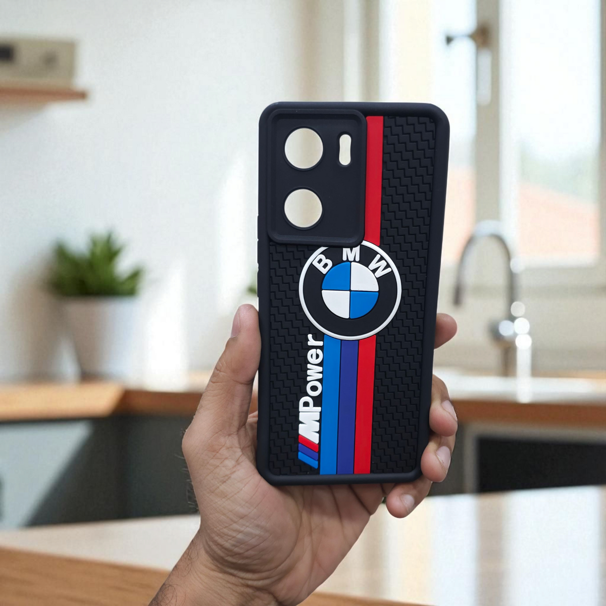 Vivo V29e 5G BMW Soft Silicone Cute 3D Cartoon Back Cover Case - BMW
