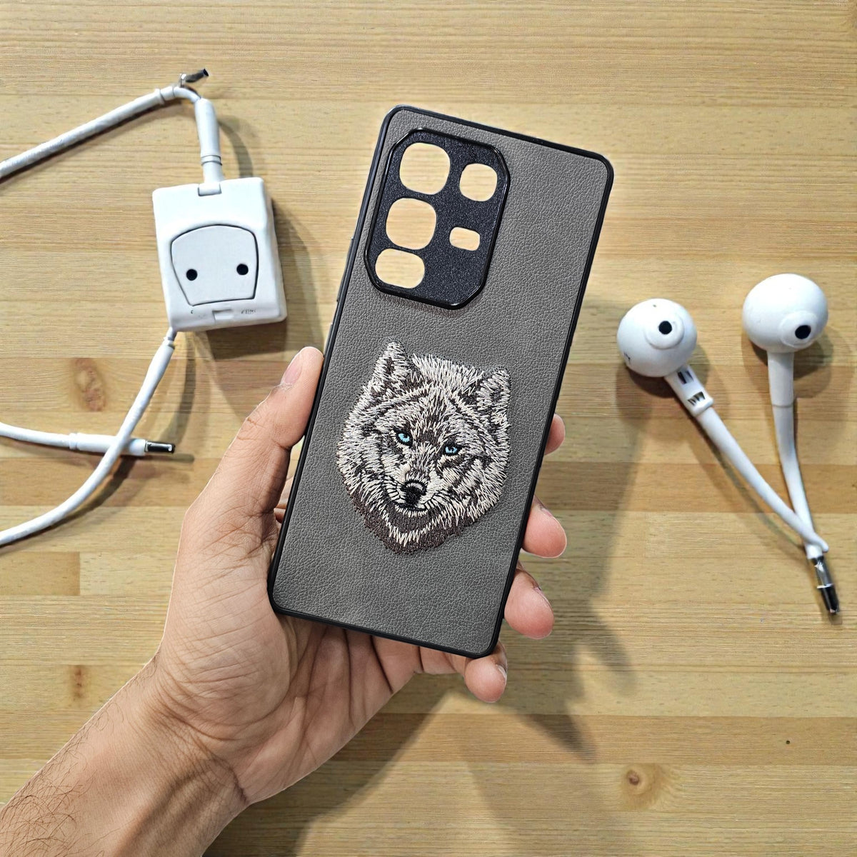 Infinix Note 50S 5g Premium Polo Santa Barbara Leather Back Case Cover - Wolf