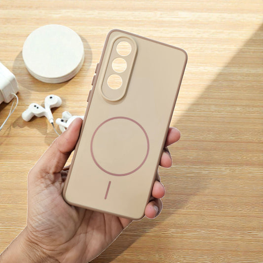 OnePlus Nord Ce 4 5g Premium Magsafe Printed Candy Color Back Case - Brown