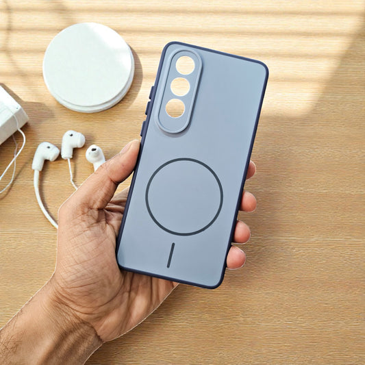 OnePlus Nord Ce 4 5g Premium Magsafe Printed Candy Color Back Case - Blue