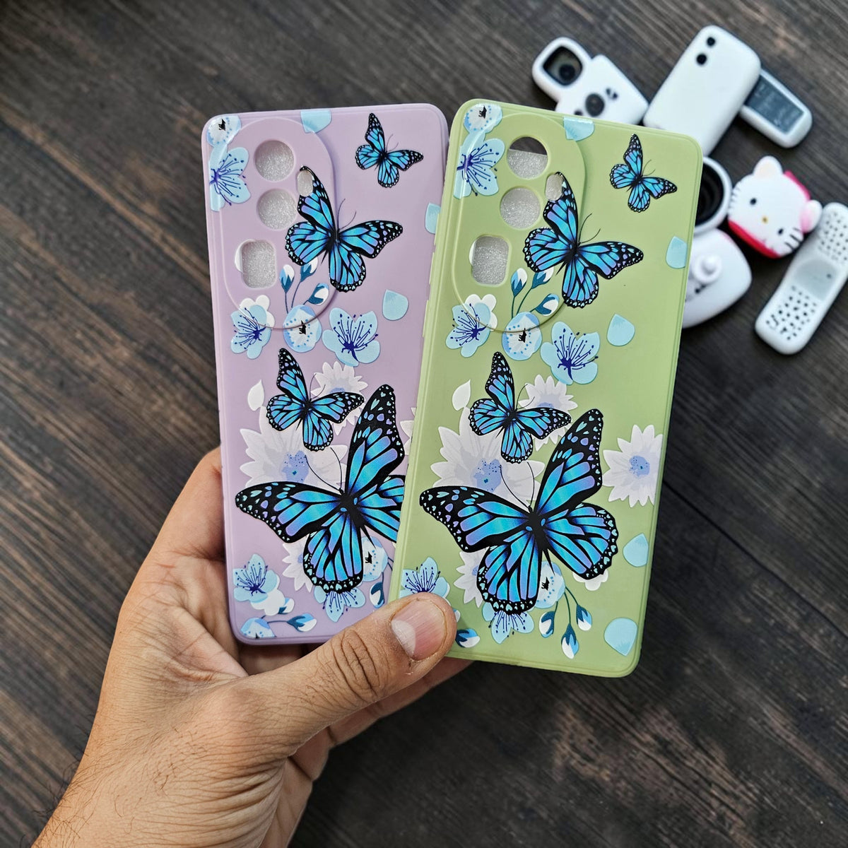 (Pack Of 2)Oppo Reno 10 Pro Plus 5g Premium Flower Printed Girlish Back Case Cover - combo 3
