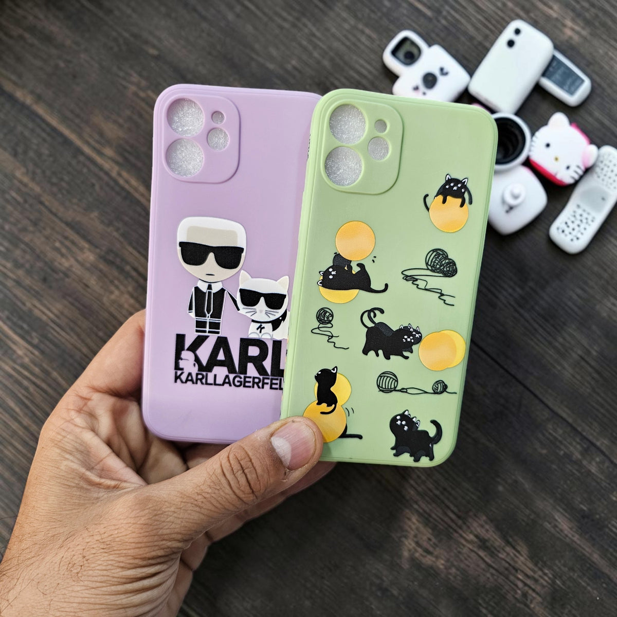 (Pack Of 2)IPhone 12 Mini 5g Premium Flower Printed Girlish Back Case Cover - combo 2