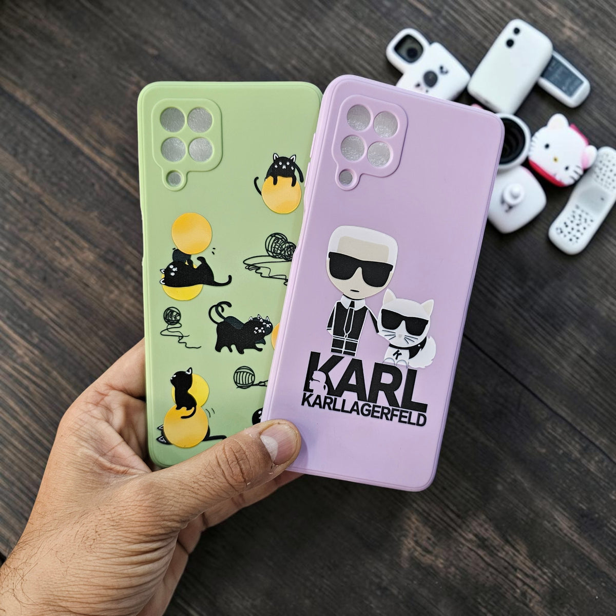 (Pack Of 2)Samsung M62 5g Premium Flower Printed Girlish Back Case Cover - Combo 1