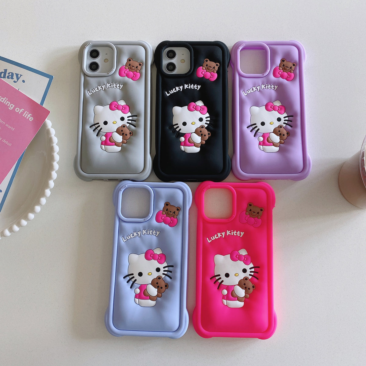 Apple iPhone 11 Hello Kitty Soft Silicon Case (Pattern 5)
