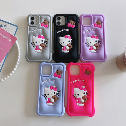 Apple iPhone 11 Hello Kitty Soft Silicon Case (Pattern 5)
