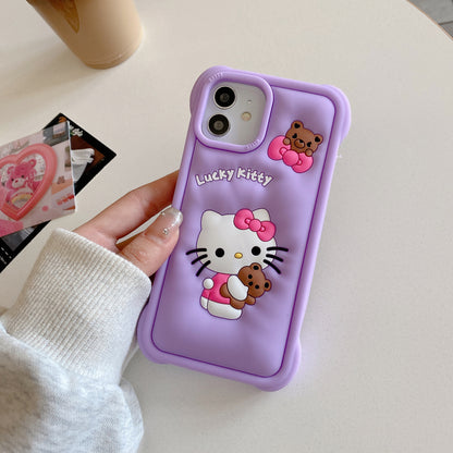 Apple iPhone 11 Hello Kitty Soft Silicon Case (Pattern 2)