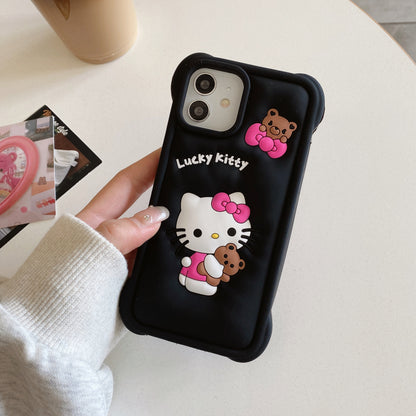 Apple iPhone 11 Hello Kitty Soft Silicon Case (Pattern 3)
