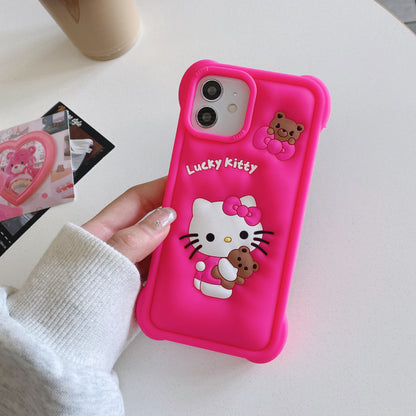 Apple iPhone 11 Hello Kitty Soft Silicon Case (Pattern 4)
