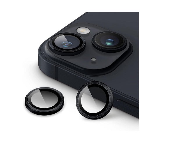 Apple iPhone 14 Plus Camera Lens Protector with Aluminum Alloy Rings